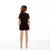 Conjunto Feminino Infantil Blusa com Flores Bordadas e Short - Bu e Bi Moda Infantil