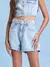 Short Jeans com Strass na internet