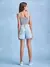 Short Jeans com Strass - Bu e Bi Moda Infantil
