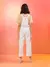 Jardineira Sarja Off White - comprar online