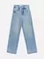 Calça Jeans com Grid de Strass - Bu e Bi Moda Infantil