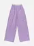 Calça Wide Cargo Lilás - Bu e Bi Moda Infantil