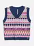 Colete de Tricot Colorido - Bu e Bi Moda Infantil