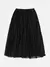 Saia Midi de Tule Flocado - Bu e Bi Moda Infantil