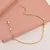 Pulseira elos com canutilho- Tam: 15cm + 5cm de extensor - Banhada a Ouro 18K