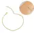 Pulseira elos com canutilho- Tam: 15cm + 5cm de extensor - Banhada a Ouro 18K na internet