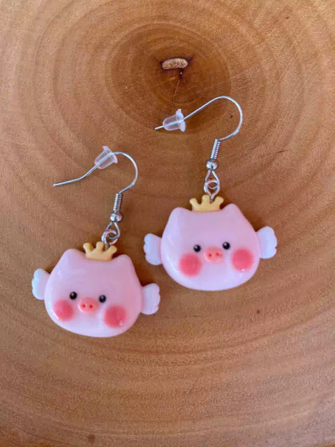 Aritos Chancho con Alas