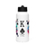 KS4 Stainless steel water bottle with a straw lid - online store