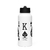 KS5 Stainless steel water bottle with a straw lid - online store