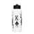 KS7 Stainless steel water bottle with a straw lid - online store