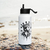 KS3 Stainless steel water bottle with a straw lid