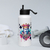 KS4 Stainless steel water bottle with a straw lid - CoccoSopranoPKR