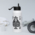 KS5 Stainless steel water bottle with a straw lid