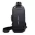 Mochila esportiva de um ombro para homens, bolsa casual, mochila de corrida ao a