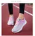 Sapatilhas femininas com cordões em malha respirável, sapatos casuais, sapatos na internet