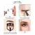 Curler profissional com almofadas de substituição, pinças Clips, Lasting Eyes - Purchasemix