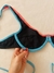 Biquíni Com Aro Sem Bojo Preto com Detalhe Neon - Arsiè - AF Lingerie e Sex Shop