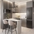 Revestimiento de Pared Interior Gris