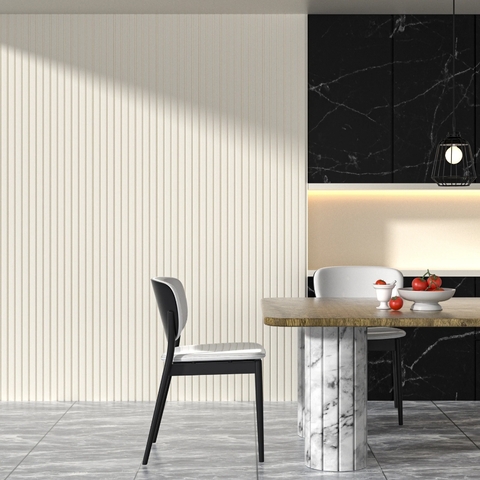 Revestimiento Pared Interior Blanco Perla