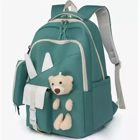 Mochila Feminina Escolar Juvenil Universitária Reforçada Grande - comprar online