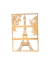 Laser 5mm. Cuadro Triptico Torre Eiffel 90x63cm. - Cód. 11372