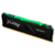 Memória Kingston Fury Beast RGB 16GB DDR4 3200MHZ 1.35 black desktop KF432C16BB12A/16