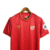 Camisa Sevilla II 23/24 - Torcedor Castore Masculina - Vermelha com ondulações cinza e dourado - Belofut 
