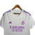 Camisa Real Madrid Goleiro 23/24 - Torcedor Adidas Masculina - Branca com detalhes em roxo - Belofut 