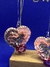 A19 Corazón Rosa y Plata - Bordando Ando Chile