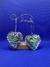A20 Corazones Plata y Turquesa - comprar en línea