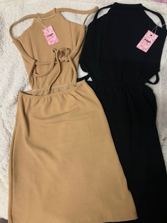 VESTIDO CURTO COSTA NUA - comprar online
