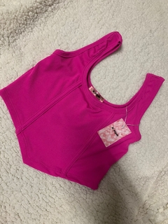 CROPPED CORSELET RIBANINHA - comprar online