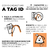 Pingente Identificação QR CODE Peixe - comprar online