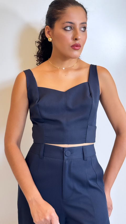 Corselet risca de giz - comprar online
