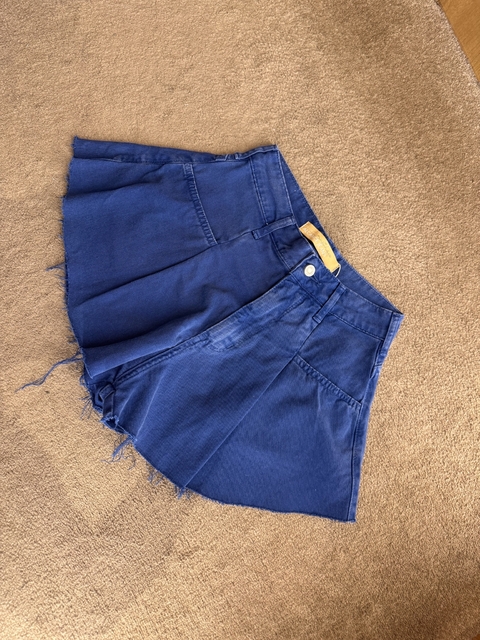 Short jeans azul