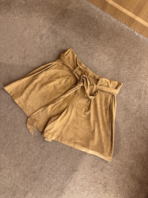 Short clochard camurça