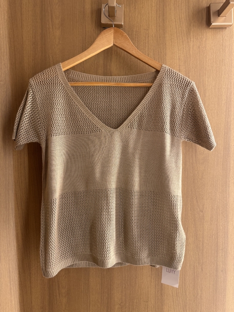 Blusa linha manga curta