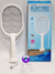 Raqueta Mata Mosquito Recargable con base Premium