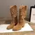 Bota Bordada Vintage - JISAMIX