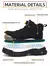 Botas masculinas à prova d'água com botões rotativos - comprar online