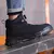 Botas masculinas à prova d'água com botões rotativos