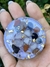 Orgonite redondo fundo lilás - comprar online