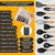 Kit 19 Peças Completo Jogo Utensílios de Cozinha Luxo Com Tábua em Silicone E - loja online