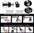 Utensílios de cozinha 2 modos 360 rotativo bubbler extensor torneira alta press
