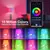 Imagem do Alto-falante LED bluetooth alto-falante LED com controle remoto 12W alto-falante