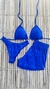 BIQUÍNI COM SHORTS LISO AZUL - comprar online