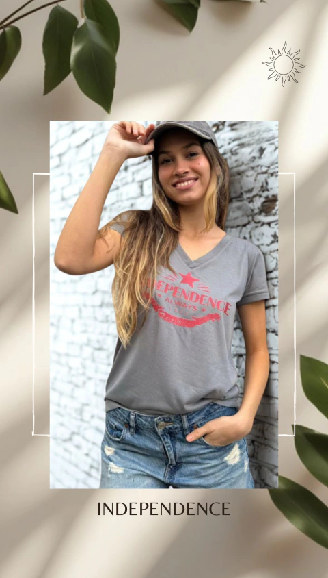 REMERA ESTAMPADA · INDEPENDENCE · - comprar online