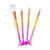 Kit 4 Pincéis COR:AMARELO (AL037-004-2) - baionne