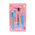 Kit Sobrancelha e Unhas Lianglé cor:Rosa (S-13-Rosa)