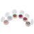 Paleta de Glitter Full Glow Cor 01 a 06 Pink 21 Cosmetics 2g Cor:724765003 (724768) na internet